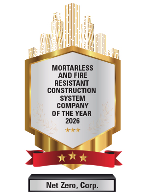 Mortarless and Fire Resistant Construction System Company of the Year 2026
